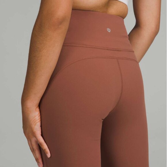 Lululemon Groove Super-High-Rise Flared Pant Nulu Ancient Copper - Picture 10 of 12